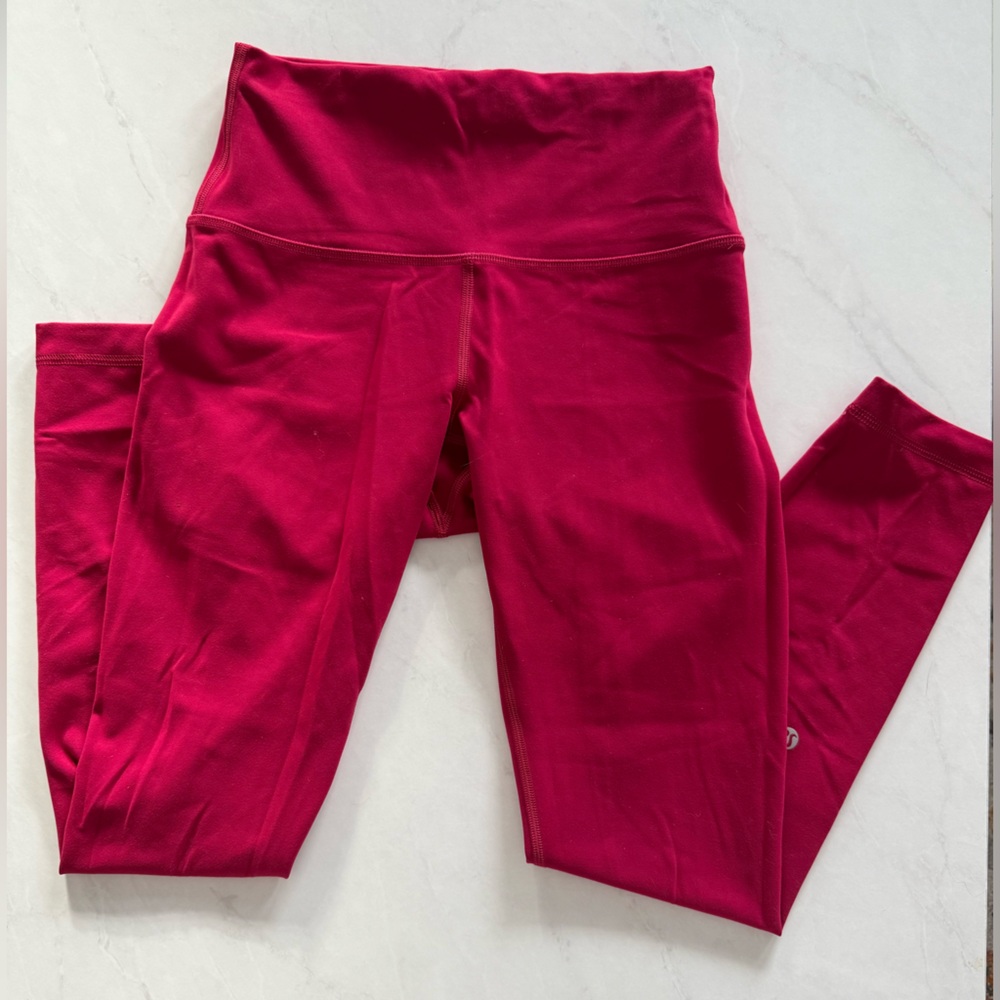 lululemon Red Leggings